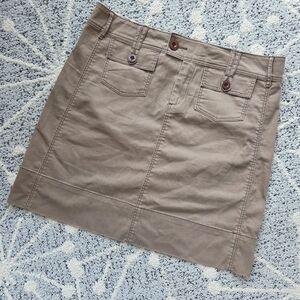 Anthropologie Paperboy Neutral 18 in Skirt